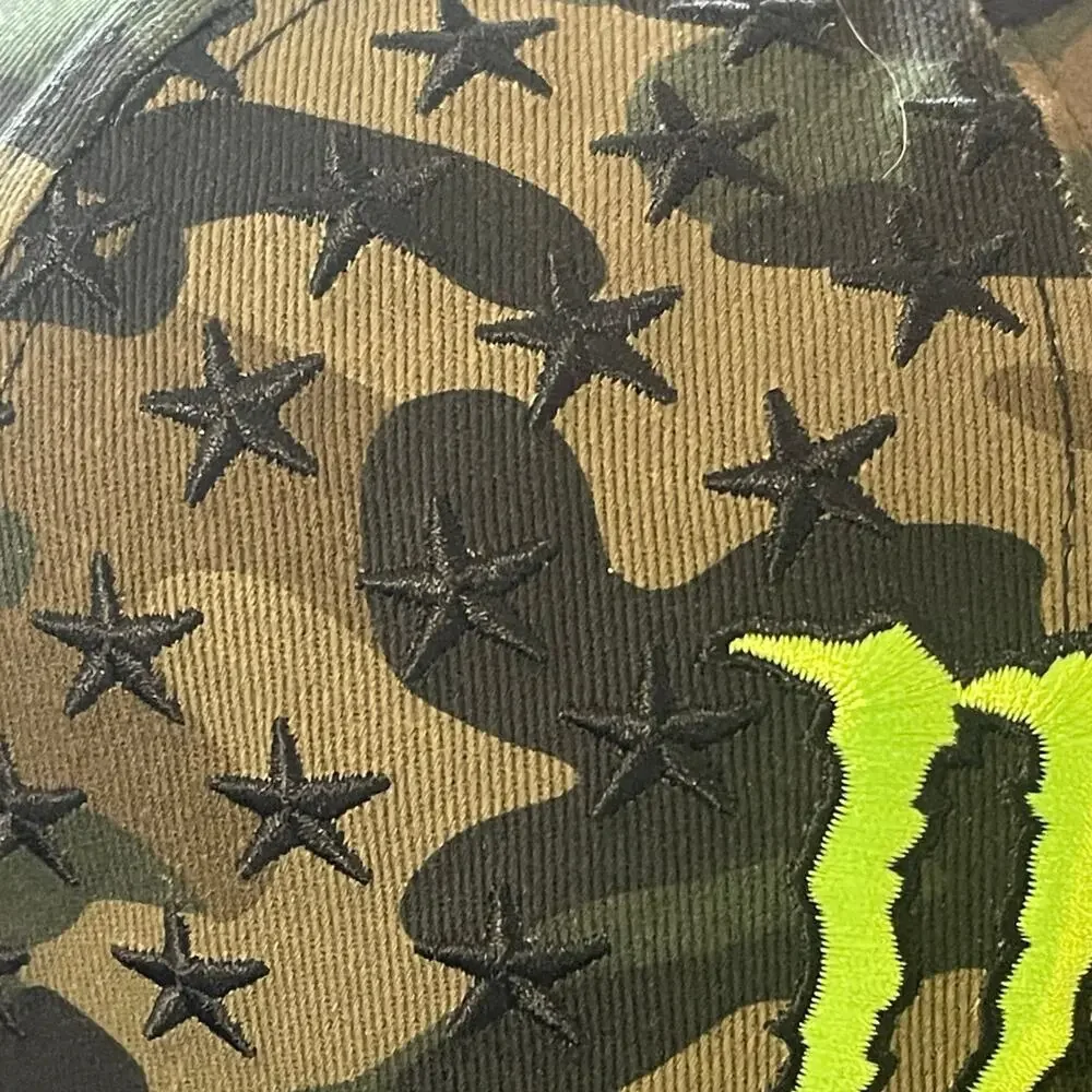 Monster Energy Camo Hat New *Exclusive*
